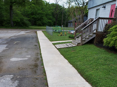 Residential Pressure Washing after